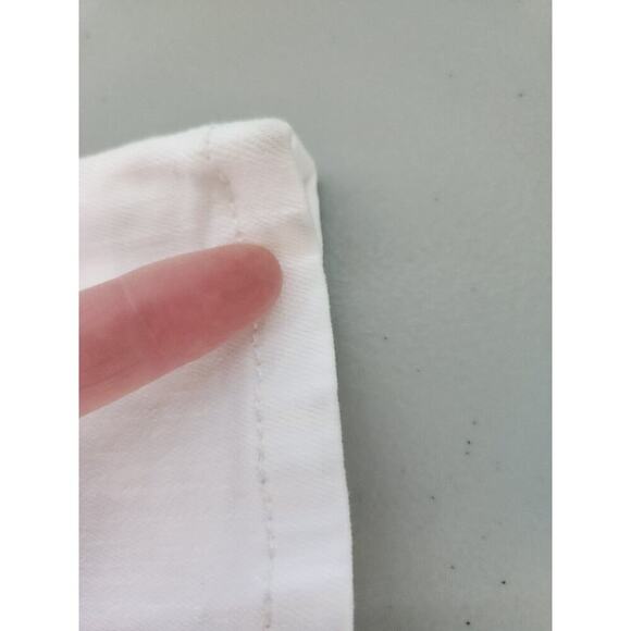 NWD Frame Le Crop Braided Waist Mini Boot Jeans size 24 Blanc #7A401 - Picture 9 of 15